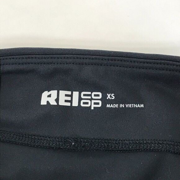 REI Co-op Junction Padded Cycling 3/4 Tights Women's XS Black Stretch Outdoor - Picture 9 of 12